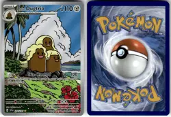 ALOLAN DUGTRIO - 208/191 - ILLUSTRATION RARE - SURGING SPARKS - POKEMON - - LP - Image 1