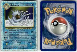 GOLDUCK - 43/110 - UC - LEGENDARY COLLECTION - POKEMON - REVERSE HOLO - DAMAGED - Image 1