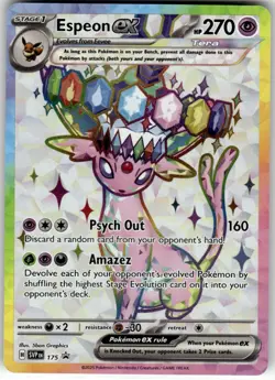 ESPEON EX - 175 - SVP 175 - HOLO P - SCARLET & VIOLET PROMO - POKEMON - - NM - Image 2