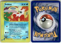 DELIBIRD - 49/144 - C - SKYRIDGE - POKEMON - REVERSE HOLO - DAMAGED - Image 1