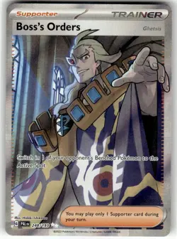 BOSS'S ORDERS (GHETSIS) - 248/193 - ULTRA RARE - PALDEA EVOLVED - POKEMON - - LP - Image 2