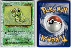 CATERPIE - 69/110 - C - LEGENDARY COLLECTION - POKEMON - REVERSE HOLO - DAMAGED - Image 1