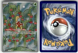 SHUCKLE - 136/132 - ILLUSTRATION RARE - MEGA EVOLUTION - POKEMON - HOLO - NM - Image 1