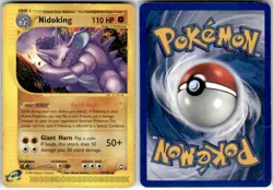 NIDOKING - 24 - R - AQUAPOLIS - POKEMON - - DAMAGED - Image 1