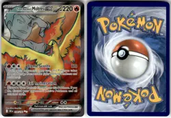 TEAM ROCKET'S MOLTRES EX - 208/182 - - DESTINED RIVALS - POKEMON - - NM - Image 1