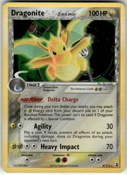 DRAGONITE Δ - 3/113 - HOLO R - DELTA SPECIES - POKEMON - - MP - Image 2