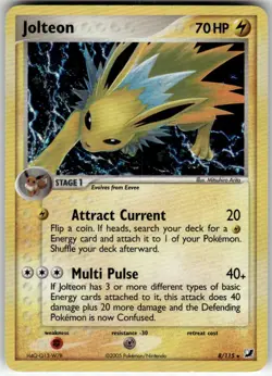 JOLTEON - 8/115 - HOLO R - UNSEEN FORCES - POKEMON - HOLO - HP - Image 2