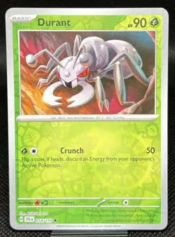 Pokemon Durant 014/159 Reverse Holo Journey Together TCG NM+ - Image 1