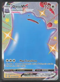 Ditto VMAX Shiny Holo Rare Shining Fates: Shiny Vault SV119/SV122 NM Pokemon - Image 1