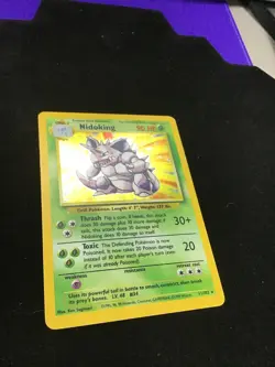 Pokemon Nidoking Unlimited Holo! Base Set! 11/102 Mint 1999 WOTC - Image 4