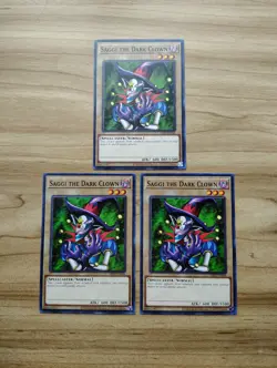 Yu-Gi-Oh! - Saggi The Dark Clown 3X - Full Playset - Image 2