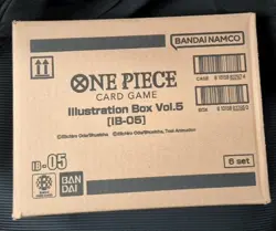 One Piece TCG Illustration Box Vol. 5 IB-05 Sealed Case - Image 1