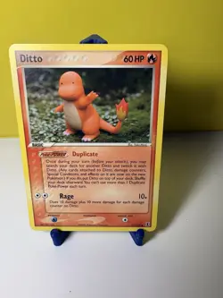Pokemon TCG Ditto (Charmander) 37/113 Delta Species 2005 - Image 1