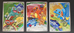 Pokemon Bulbasaur, Charmander, Squirtle MEP 037 038 039 First Partner Promos NM - Image 1
