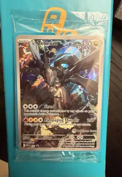 2026 N's Zekrom 031 MEP Ascended Heros ETB Promo Pokemon Center Stamp SEALED - Image 1