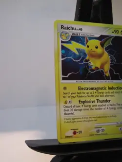 Raichu Holo Rare 15/123 Mysterious Treasures Pokemon TCG 2007 - Image 2