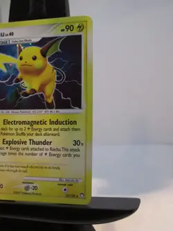 Raichu Holo Rare 15/123 Mysterious Treasures Pokemon TCG 2007 - Image 3