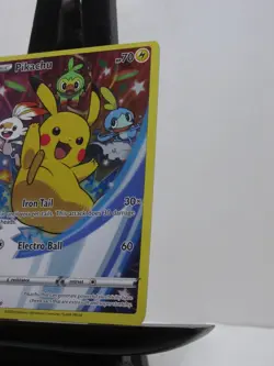 Pokemon Pikachu Promo Holo Basic HP70 SWSH020 Sword & Shield English - Image 3