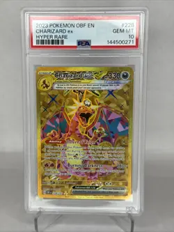 2023 Pokemon OBF EN Charizard EX Hyper Rare #228/197 - Image 2