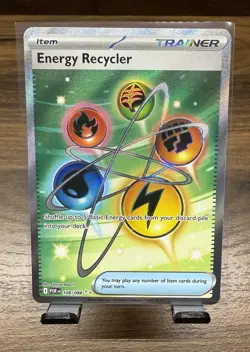 Pokemon Energy Recycler 108/088 Perfect Order Full Art Trainer Pokemon TCG - Image 1