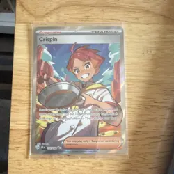 Pokemon Crispin 164/142 Sv07: Stellar Crown Holo Full Art Ultra Rare - Image 1