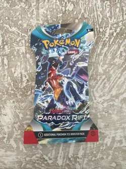 Pokemon TCG: Scarlet and Violet - Paradox Rift -Sleeved Booster Pack- Sealed - Image 1