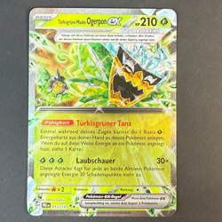 Turkisgrune-Maske-Ogerpon EX 012/131 PRE ✨Double Rare 🟢NM 🇩🇪Deutsch Pokemon - Image 2