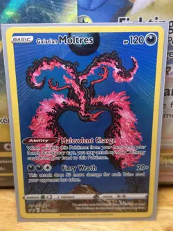 Pokemon Galarian Moltres SWSH284 Sword & Shield Promo Holo 120 HP English - Image 1
