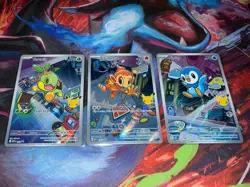 Pokemon 2026 First Partner Illustration Collection Series 1 Promos Set 40-42 - Image 1