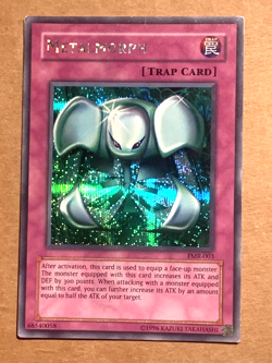 yugioh Metalmorph FMR-003 Secret Rare Played - Image 2