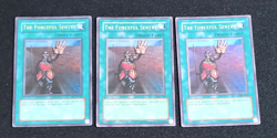 YuGiOh The Forceful Sentry 2 x MRL-045 1 x SRL-EN045 Ultra Rare Unlimited MP/LP - Image 1