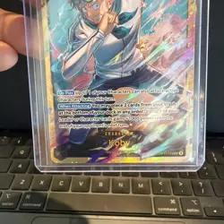 Koby OP11-119 SEC A Fist of Divine Speed One Piece Card Japanese - Image 3