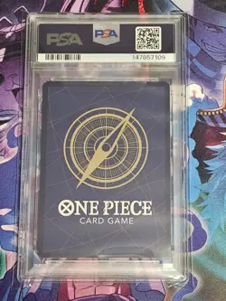 2025 ONE PIECE OP13-CARRYING ON HIS WILL TREASURE RARE MONKEY D. LUFFY PSA 10 - Image 2