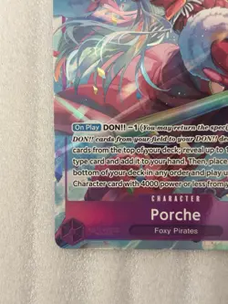 Porche OP07-072 - One Piece 500 Years in the Future Alt Art - Image 4