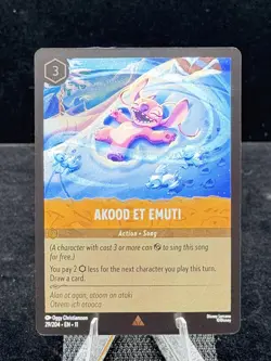 Disney Lorcana-Winterspell-Akood Et Emuti-#29-Cold Foil-M/NM - Image 4