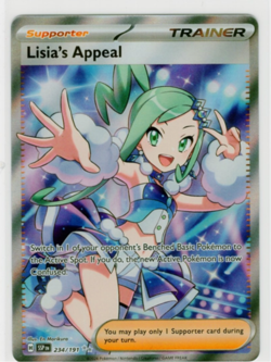 Lisias Appeal Ultra Rare 234/191 SV: Surging Sparks Pokemon Card- NM+ - Image 1