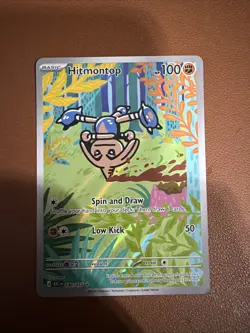 Hitmontop 240/217 Illustration Rare IR Holo Ascended Heroes Pokemon TCG Card - Image 1