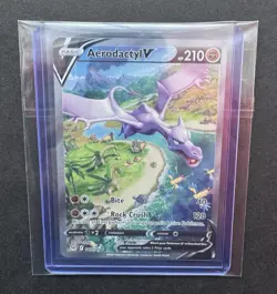 Aerodactyl V 180/196 - Lost Origin - Near Mint - Alt Full Art - Pokemon Card - Image 3