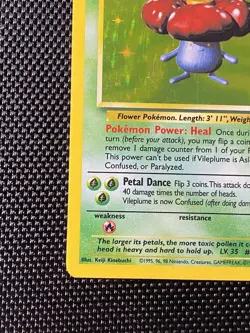 Pokemon Card - Vileplume Jungle 15/64 Holo Rare Unlimited Ungraded LP+ - Image 5