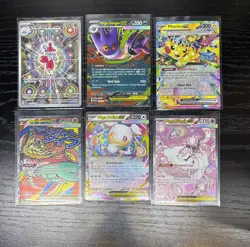 Pokemon Ascended Heroes LOT Mega Diancie EX 282/217 Rare 270 6x Cards - Image 1