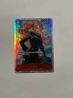 Sanji OP10-005 SR Royal Blood Foil One Piece CCG TCG Card Game - Image 1