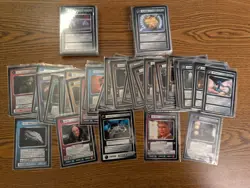 Star Trek CCG 1E The Dominion DOM Complete Base Set 130 Cards NM NO WB PROMOS - Image 1