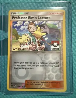 JPN Erica No Rarity Stamp & ENG Professor Elm’s Lecture 4th Place LP Card Lot - Image 2