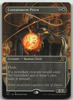 Containment Priest (Alternate Art) R Core Set 2021 314 LP - Image 1