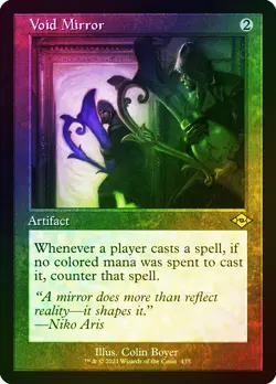 MTG FOIL ETCHED Void Mirror Retro - Modern Horizons 2 #435 - Image 1
