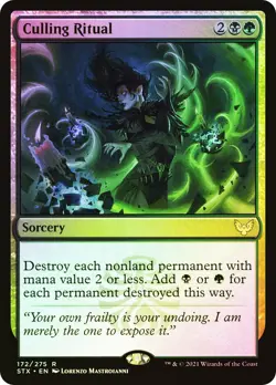 MTG FOIL Culling Ritual - Strixhaven: School of Mages #172 - Image 1