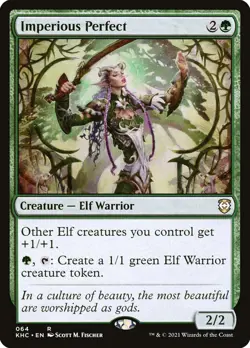 MTG Imperious Perfect - Kaldheim Commander #064 - Image 1
