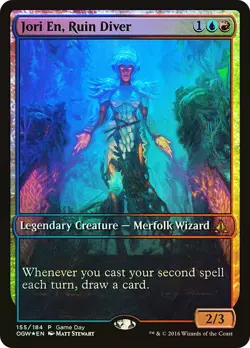 MTG FOIL Jori En, Ruin Diver(Game Day) Full Art - Promo #GMDY_OGW_155 - Image 1