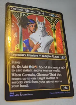 MTG Magic [x1] Cormela, Glamour Thief [x1] SHOWCASE FOIL Streets Capenna M/NM - Image 2