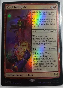 Cool but Rude - Foil MTG TMNT NM - Image 1